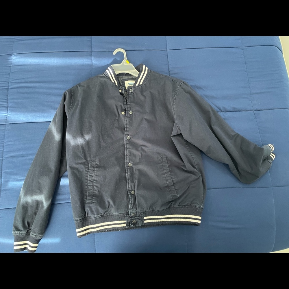 Navy blue Varsity jacket